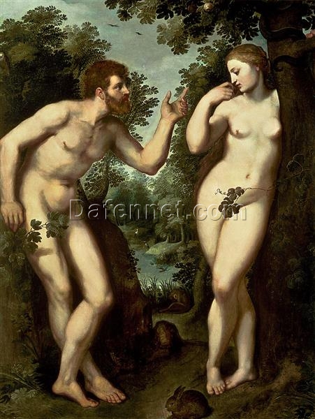 Peter Paul Rubens – Adam and Eve (1597) Baroque Oil Painting for Art Collectors