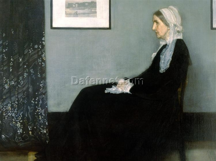 Arrangement in Grey and Black No.1 – Portrait of the Artist’s Mother by James McNeill Whistler (1871)