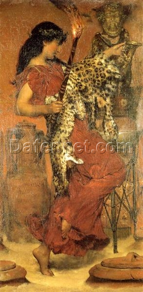 Autumn Vintage Festival – Romantic Oil Painting by Sir Lawrence Alma-Tadema (1877) at Birmingham Museum