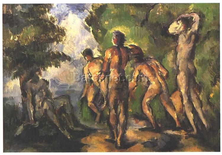 Bathers at Rest” – Paul Cézanne (1904) Post-Impressionist Oil Painting