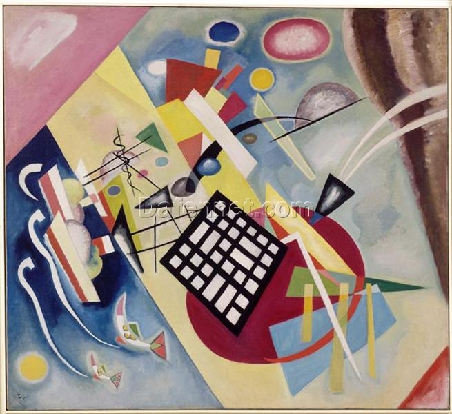 Wassily Kandinsky – Black Frame (1922) – A Masterpiece of Geometric Abstraction and Emotional Intensity