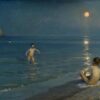 boys bathing at skagen summer evening 1899.jpgLarge