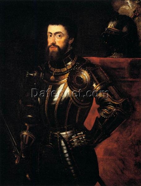 Charles V in Armour by Rubens – Baroque Art Portrait of the Holy Roman Emperor