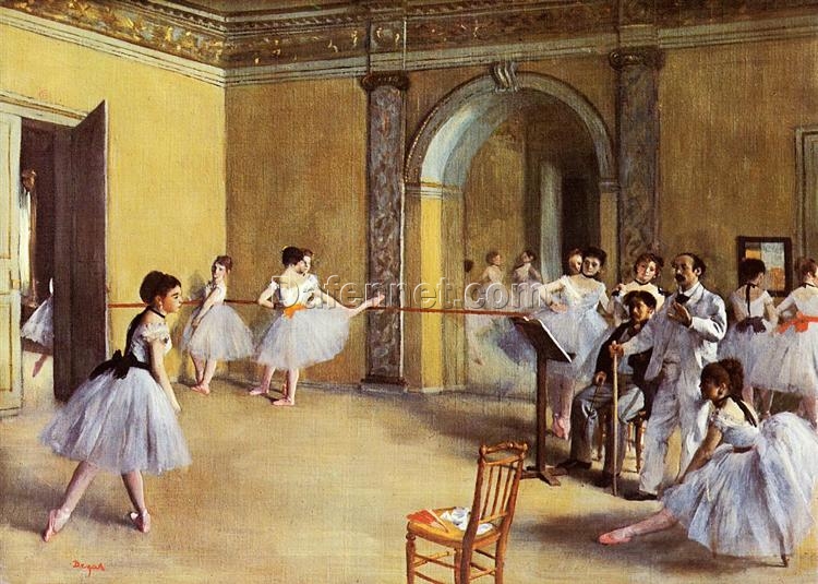 Buy Dance Class at the Opera by Edgar Degas – 1872 Ballet Impressionist Art