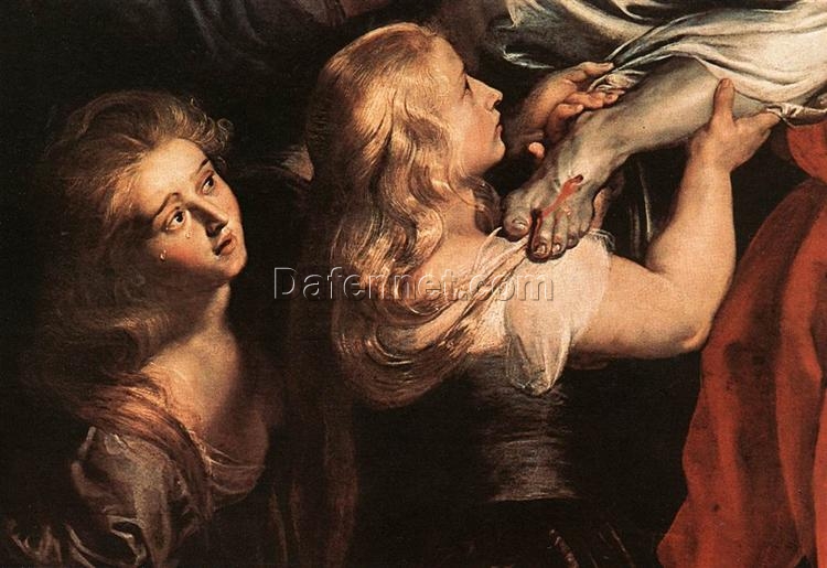 Baroque Oil Painting Reproduction of “Descent from the Cross” by Peter Paul Rubens