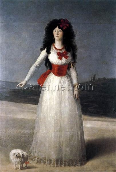 La Duquesa Blanca: The Iconic Portrait of the Duchess of Alba by Goya (1795)