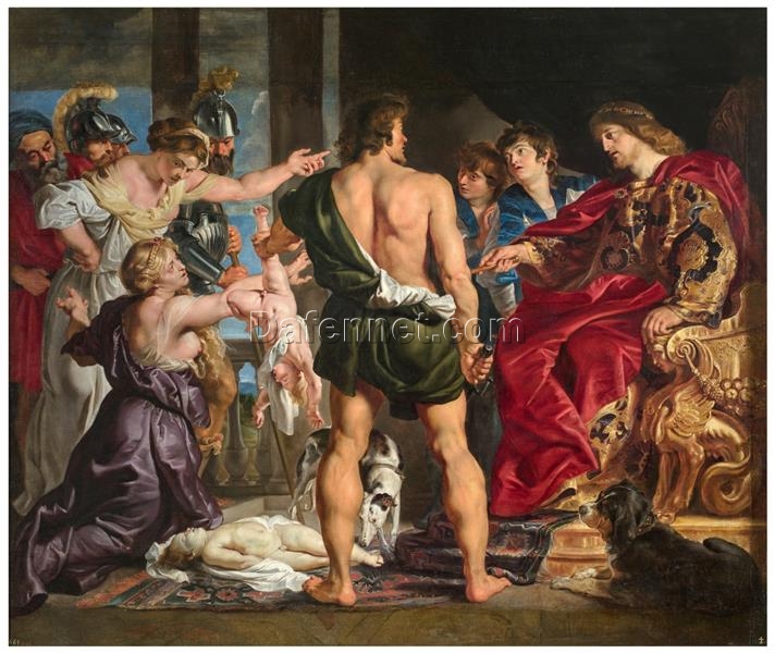 Peter Paul Rubens The Judgment of Solomon – Religious Baroque Painting