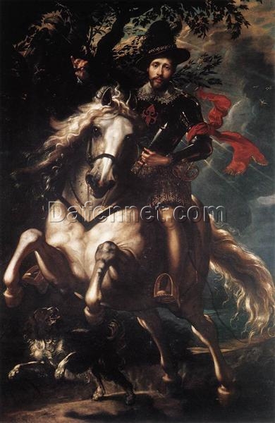 Peter Paul Rubens’ Equestrian Portrait of Giancarlo Doria – Iconic Baroque Painting