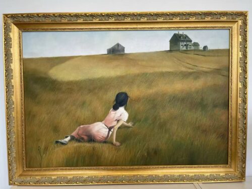 Christina's World" by Andrew Wyeth - 1948 Iconic Genre Painting in Tempera on Panel photo review