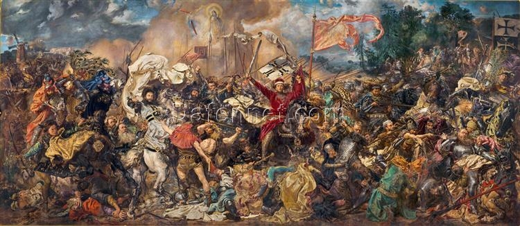 Battle of Grunwald by Jan Matejko – Custom Reproduction of the 1410 Battle Scene