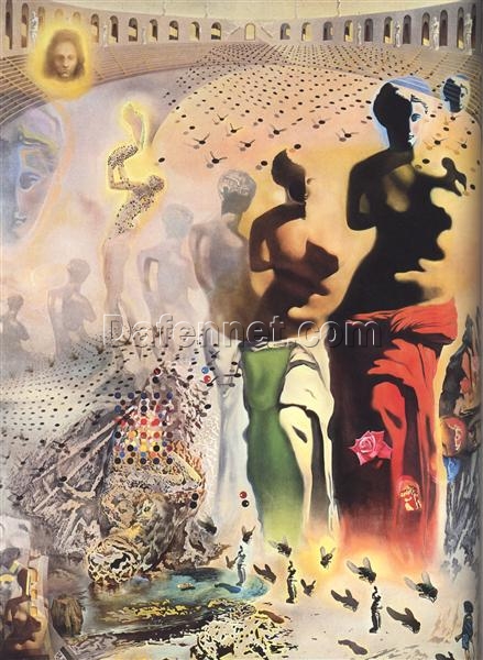 Surrealism Inspired by Dali’s “The Hallucinogenic Toreador” – Iconic Symbolic Oil Painting