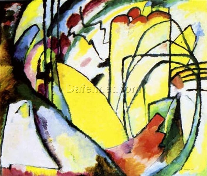 Wassily Kandinsky – Improvisation 10 (1910) – Iconic Abstract Expression