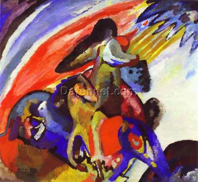 Kandinsky’s Improvisation 12 (Rider) (1910) – Abstract Expressionism