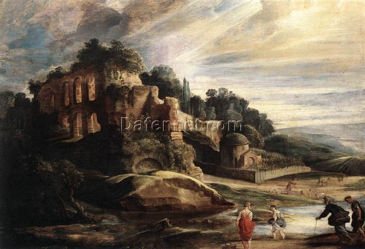 Baroque Landscape with Ruins of Mount Palatine – Peter Paul Rubens’ Masterpiece