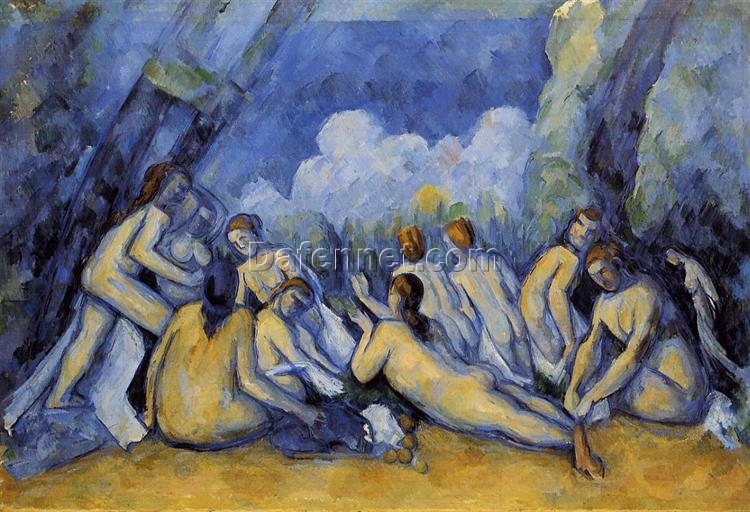 Paul Cézanne’s “Large Bathers” – Iconic Post-Impressionist Landscape and Nude Scene (1900)