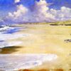 marie kr yer painting on the beach at stenbjerg 1889.jpgLarge