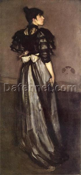 Mother of Pearl and Silver: The Andalusian – 1888 Portrait by James McNeill Whistler