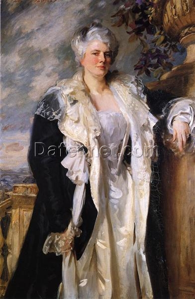 John Singer Sargent Oil Painting – Portrait of Mrs. Ernest Hills, 1906-1909, Realism