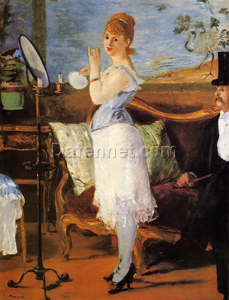 Nana – Inspired by Edouard Manet’s 1877 Impressionist Portrait