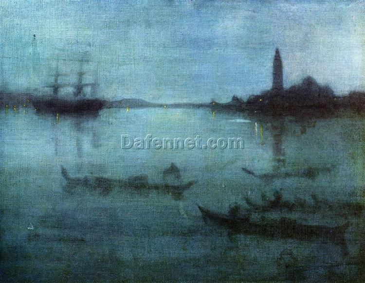 Nocturne in Blue and Silver: The Lagoon, Venice – Whistler’s Tonal Masterpiece