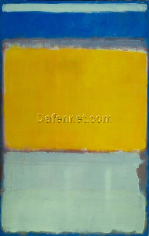 Abstract Expressionism Masterpiece – Number 10 Inspired by Mark Rothko, Custom Wall Art