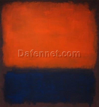 Abstract Expressionism Art – No.14 Inspired by Mark Rothko, High-Quality Replica