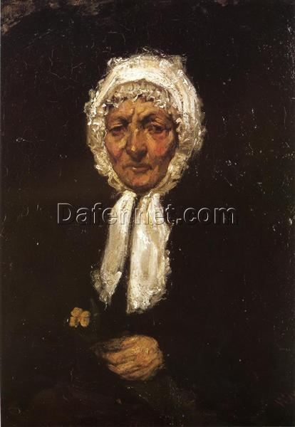 Old Mother Gerard – 1858-1859 Portrait by James McNeill Whistler