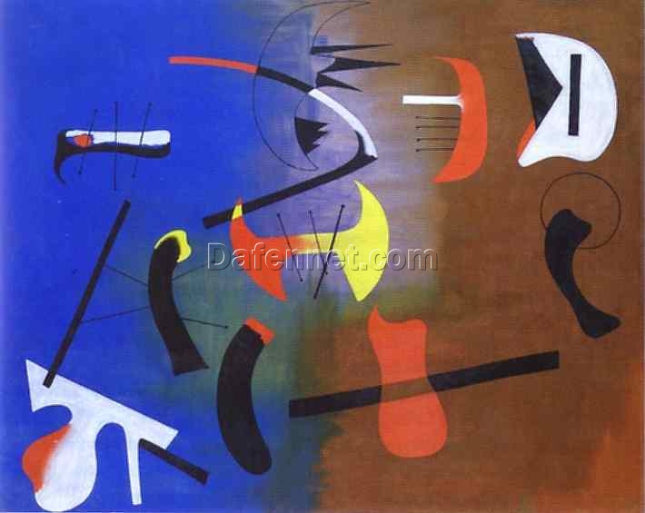 Joan Miró ‘Painting’ (1933) – Surrealist Abstract Art on Large Canvas