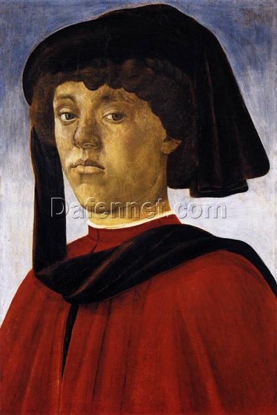 Portrait of a Young Man by Sandro Botticelli – Early Renaissance Portrait, 1469