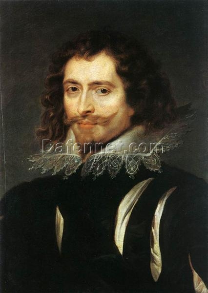 Portrait of George Villiers, 1st Duke of Buckingham” – Rubens’ Baroque Masterpiece