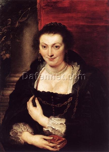 Portrait of Isabella Brant – Oil Painting Reproduction by Peter Paul Rubens (1625-1626)