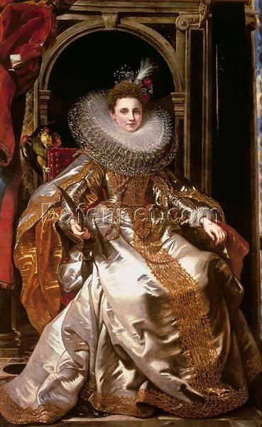 Marchesa Maria Serra Pallavicino – Baroque Masterpiece by Peter Paul Rubens