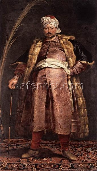 Baroque Oil Painting: “Portrait of Nicolas de Respaigne” by Peter Paul Rubens