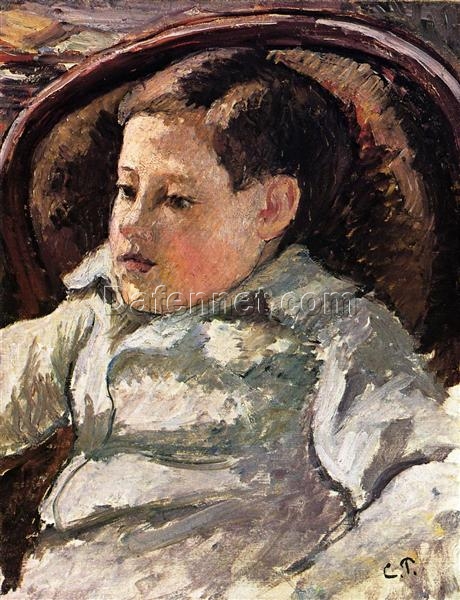 Portrait of Paulemile” (c. 1894) – Pissarro’s Tender Impressionist Portrait of His Son