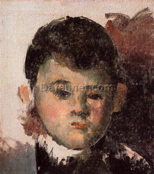 Paul Cézanne: Portrait of the Artist’s Son – 1878 Oil on Canvas, Iconic Impressionist Artwork