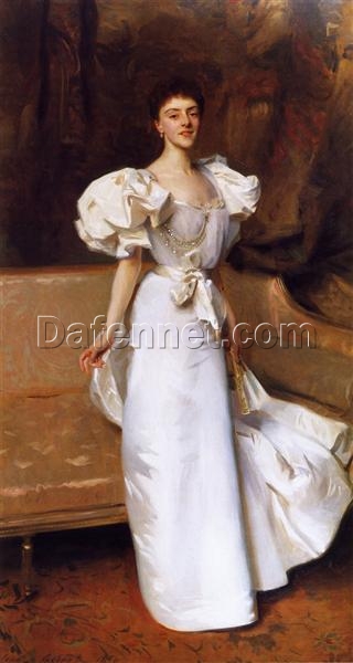 1896 Portrait of the Countess of Clary Aldringen – John Singer Sargent Realism Oil on Canvas