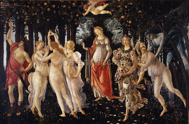 The Spring (Primavera) by Sandro Botticelli – Iconic Early Renaissance Allegorical Painting