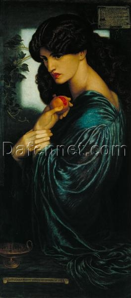 Proserpine” – A Symbolist Masterpiece by Dante Gabriel Rossetti (1874)