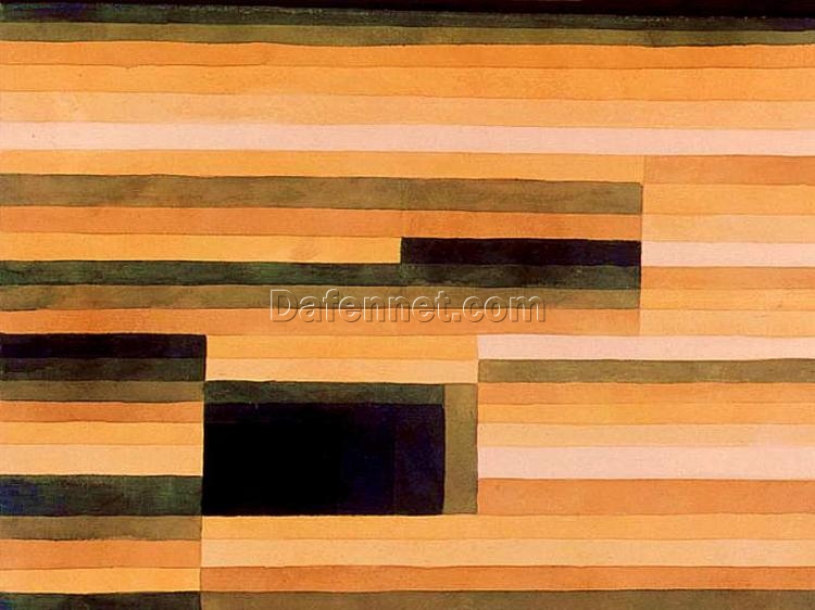 Rock Chamber by Paul Klee – Bauhaus Abstract Aquatint (1929)