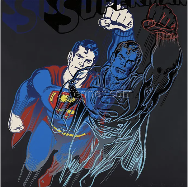 Pop Art Screenprint: Superman by Andy Warhol – 1981 Iconic Artwork