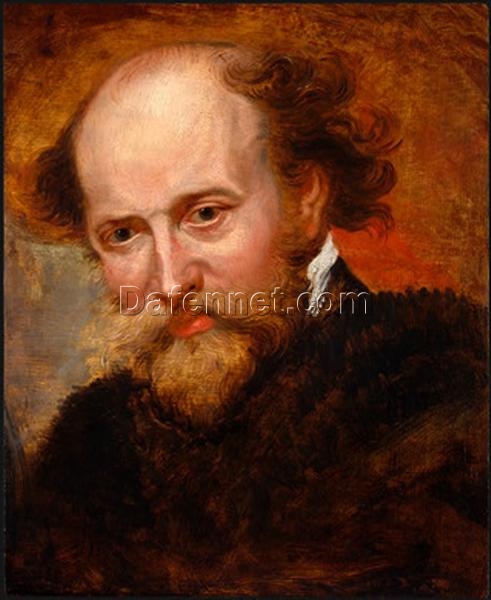 Self-Portrait – Baroque Oil Painting by Peter Paul Rubens