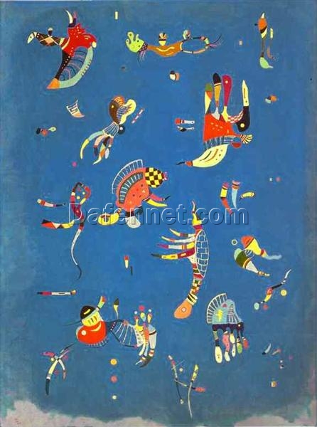 Kandinsky’s Sky Blue (1940) – Evoking Emotion and Tranquility Through Abstract Art