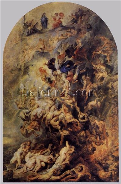 Small Last Judgement – Oil Painting Reproduction by Peter Paul Rubens (1619)