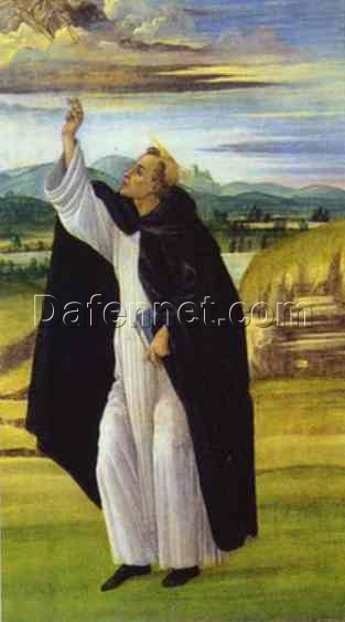 Sandro Botticelli’s St. Dominic – Early Renaissance Religious Painting (1498-1505)