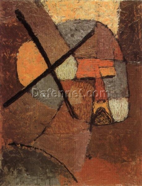 Struck from the List by Paul Klee – Expressionist Symbolic Painting (1933)