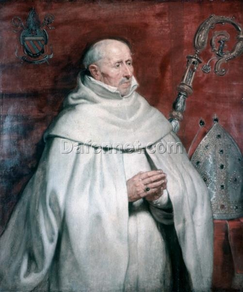 The Abbot of St. Michael’s” – Baroque Portrait by Peter Paul Rubens