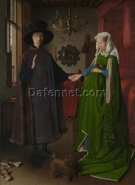 Jan van Eyck’s The Arnolfini Wedding – 1434 Northern Renaissance Masterpiece Replica