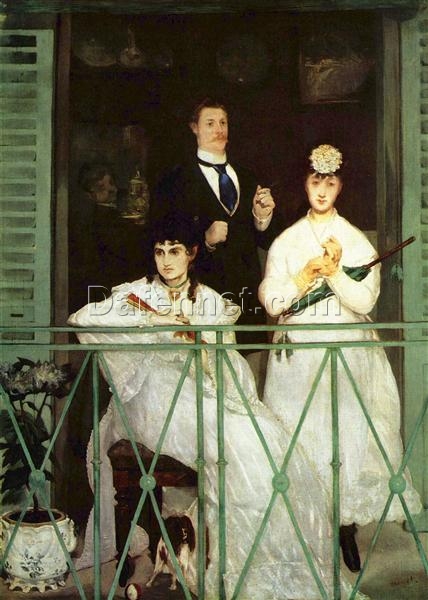 The Balcony – Inspired by Edouard Manet’s Iconic 1869 Genre Painting