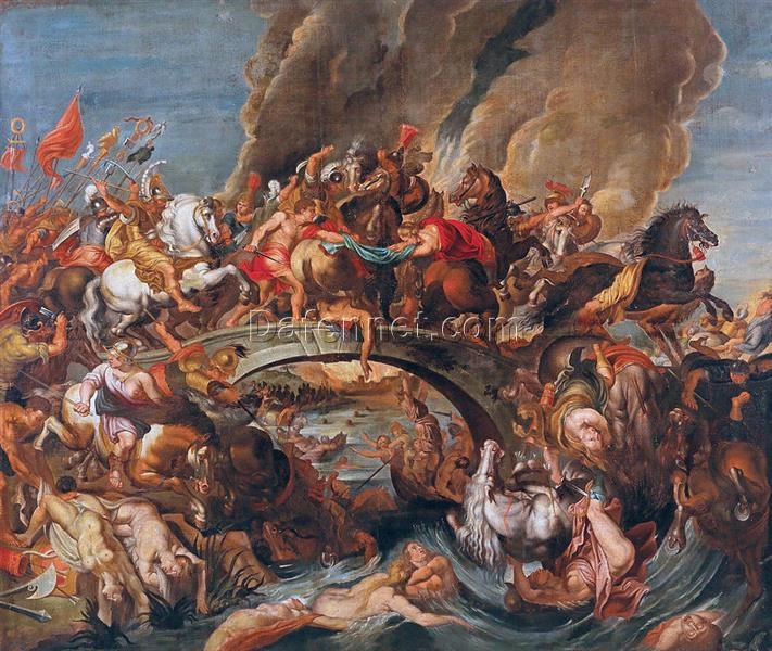 Battle of the Amazons” by Peter Paul Rubens – Detailed Oil Painting Reproduction