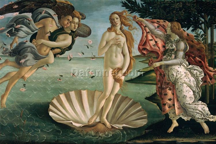 The Birth of Venus by Sandro Botticelli – Iconic Early Renaissance Mythological Painting